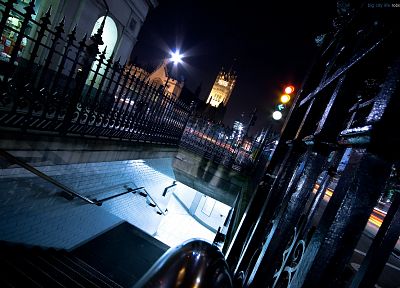 города, ночь, Лондон - оригинальные обои рабочего стола