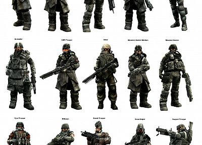 солдаты, оружие, Killzone, Killzone 2 - похожие обои для рабочего стола