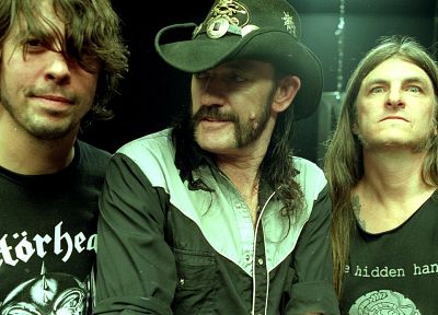 Motorhead, Foo Fighters, Дэйв Грол, Лемми Killmister - обои на рабочий стол