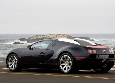 автомобили, Bugatti Veyron, 2008 - оригинальные обои рабочего стола