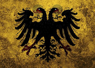 гранж, Австрия, орлы, флаги, двуглавый орел, Священная Римская империя, русские - случайные обои для рабочего стола