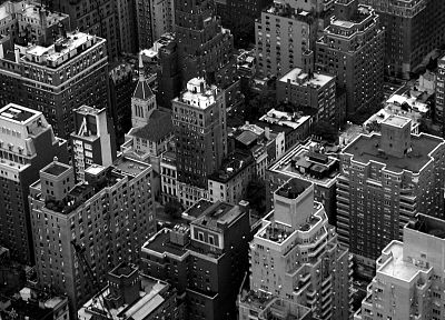города, здания, Нью-Йорк, Манхэттен - случайные обои для рабочего стола