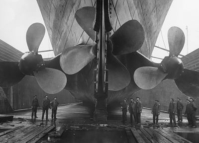 корабли, Титаник, транспортные средства, техника - оригинальные обои рабочего стола