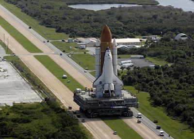космический челнок, Atlantis, НАСА, Канаверал - оригинальные обои рабочего стола