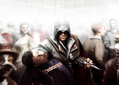 видеоигры, Эцио, Assassins Creed 2 - оригинальные обои рабочего стола