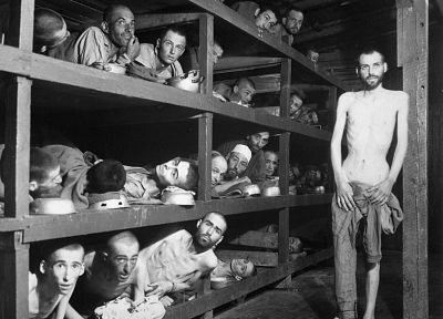 оттенки серого, Вторая мировая война, концлагерь, военнопленных - обои на рабочий стол