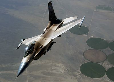 самолет, F- 16 Fighting Falcon - обои на рабочий стол