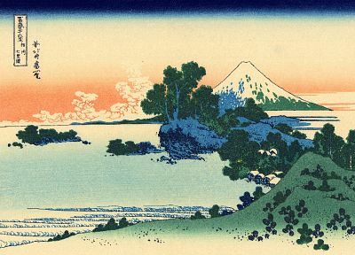 Кацусика Хокусай, Тридцать шесть видов горы Фудзи - случайные обои для рабочего стола