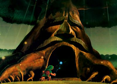 Легенда о Zelda, Deku дерево - случайные обои для рабочего стола