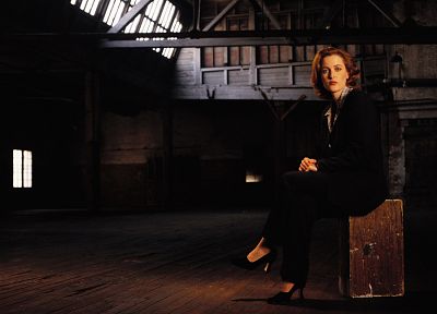 Джиллиан Андерсон, The X-Files - оригинальные обои рабочего стола