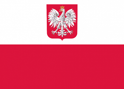 птицы, флаги, Польша - обои на рабочий стол