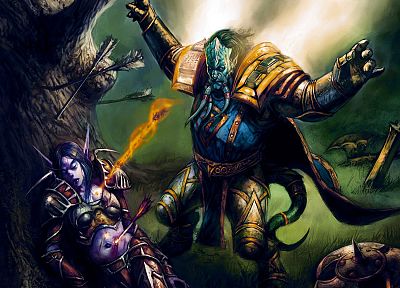 Мир Warcraft - оригинальные обои рабочего стола