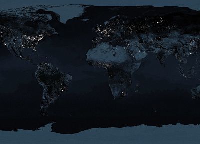 карта мира - оригинальные обои рабочего стола