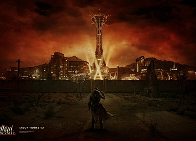Fallout: New Vegas - оригинальные обои рабочего стола