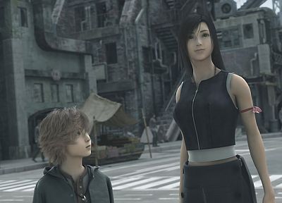 Final Fantasy VII Advent Children, Тифа Lockheart - оригинальные обои рабочего стола