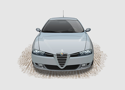 свет, Alfa Romeo - оригинальные обои рабочего стола