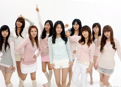 девушки, Girls Generation SNSD (Сонёсидэ), знаменитости - оригинальные обои рабочего стола