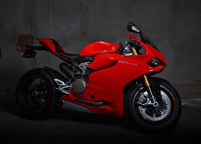 девушки, красный цвет, супербайк, Ducati, мотоциклы, езда, Ducati 1199 - случайные обои для рабочего стола