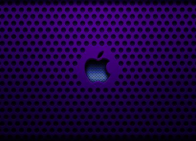 Эппл (Apple), фиолетовый - обои на рабочий стол