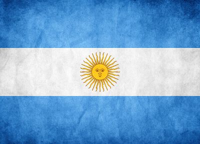 гранж, Аргентина, флаги - обои на рабочий стол