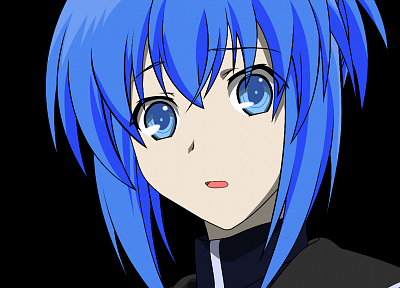 синие волосы, прозрачный, Кампфер, аниме, Senou Natsuru, аниме векторы - копия обоев рабочего стола