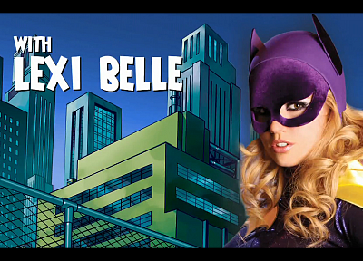 порнография, Lexi Belle, Batgirl - обои на рабочий стол