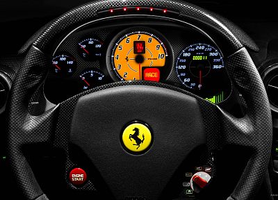 Ferrari Emblem - оригинальные обои рабочего стола
