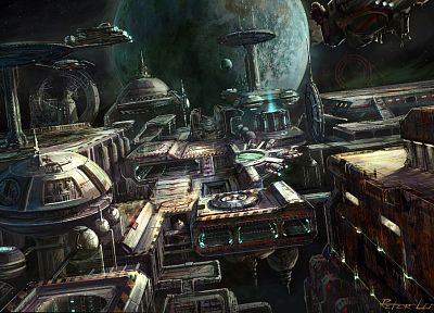 научная фантастика, StarCraft II - копия обоев рабочего стола