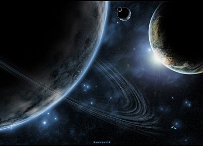 космическое пространство, планеты - похожие обои для рабочего стола