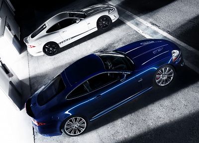 автомобили, транспортные средства, Jaguar XKR, синие автомобили - случайные обои для рабочего стола
