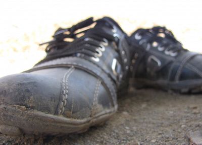 обувь, грязный, макро, Амин Peyrovi - оригинальные обои рабочего стола