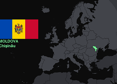 флаги, Европа, карты, знание, страны, полезно, Молдова - обои на рабочий стол