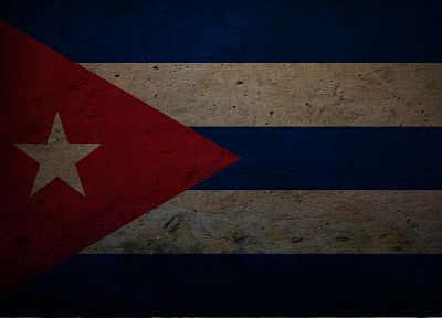 флаги, Куба - оригинальные обои рабочего стола