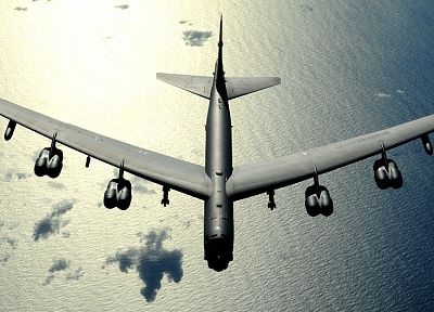 самолет, бомбардировщик, Боинг, Б-52 Stratofortress, ВВС США - обои на рабочий стол
