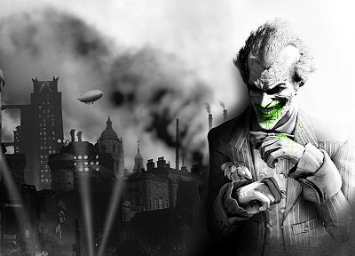 Бэтмен, видеоигры, Джокер, Batman Arkham City - случайные обои для рабочего стола