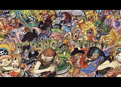 One Piece ( аниме ), Roronoa Зоро, прерыватель, Обезьяна D Луффи, Нами ( One Piece ) - оригинальные обои рабочего стола