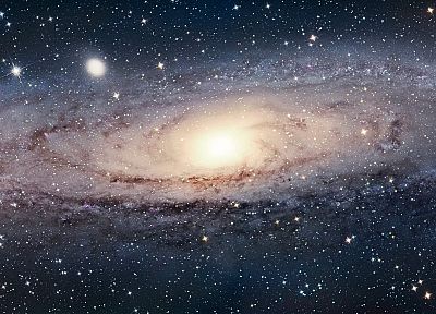 космическое пространство, галактики, андромеда - случайные обои для рабочего стола