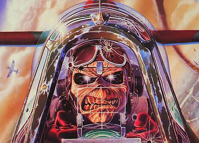 Iron Maiden, ЭддиРуководитель, музыкальные группы - копия обоев рабочего стола
