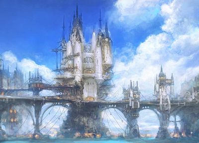 Final Fantasy XIV, произведение искусства - обои на рабочий стол