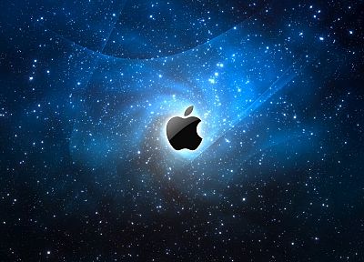 космическое пространство, Эппл (Apple) - копия обоев рабочего стола