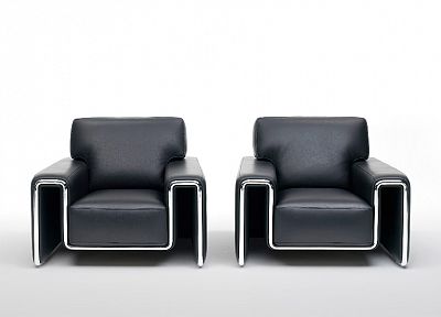 кожа, черный цвет, хром, мебель, стулья - оригинальные обои рабочего стола
