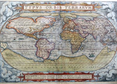 инфографика, карта мира - оригинальные обои рабочего стола