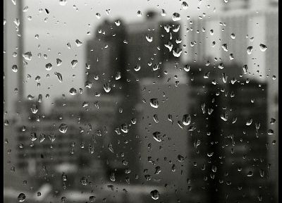 дождь, капли воды, конденсация, дождь на стекле - оригинальные обои рабочего стола