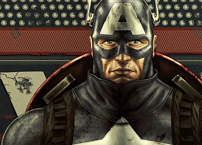 Капитан Америка, Марвел комиксы - копия обоев рабочего стола