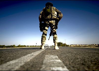 солдат, Афганистан, дороги, Бундесвер - случайные обои для рабочего стола