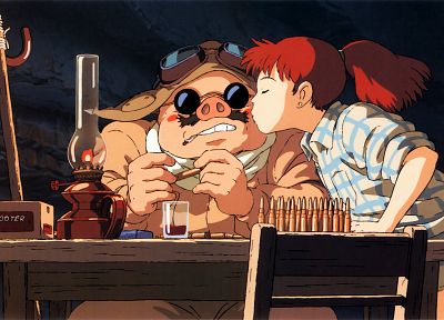 Хаяо Миядзаки, Порко Россо, Studio Ghibli - случайные обои для рабочего стола