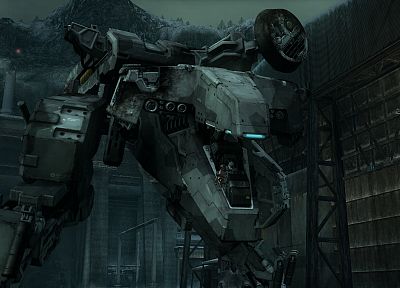 Солид Снейк, Metal Gear Solid 4 - случайные обои для рабочего стола