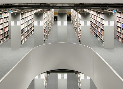 библиотека, книги, дизайн интерьера - случайные обои для рабочего стола