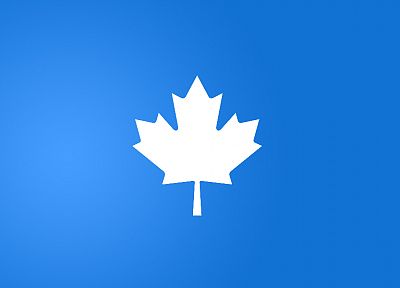 Канада, кленовый лист - оригинальные обои рабочего стола