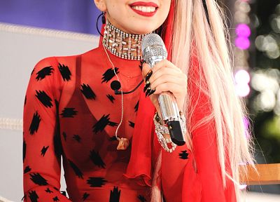 Lady Gaga, певцы - оригинальные обои рабочего стола